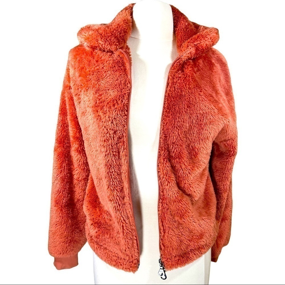 Joy Lab Plush Teddy Jacket Full Zip XS